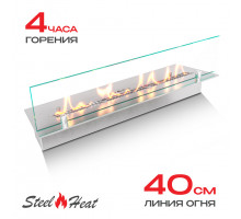 Топливный блок SteelHeat LINE GLASS 500