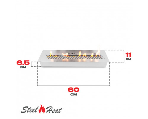 Топливный блок SteelHeat S-LINE 600