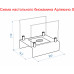 Биокамин настольный LuxFire АРЛЕКИНО S черный