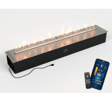 Автоматический биокамин Lux Fire Smart Flame 1500 RC INOX